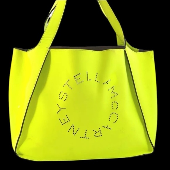 Stella McCartney Handbags - Stella McCartney Neon Yellow Tote Bag